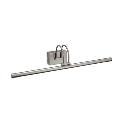 Luminosa Lighting Luminosa Lisa Led  Picture Wall Light Brushed Steel from B&Q
