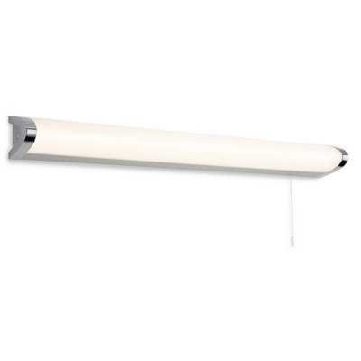 Luminosa Lighting Luminosa Amari 1 Light 14W Switched Bathroom Over Mirror Wall Light Chrome Ip44 from B&Q