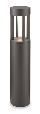 Luminosa Lighting Luminosa Delta Led 1 Light Small Bollard Post Graphite Ip54 from B&Q