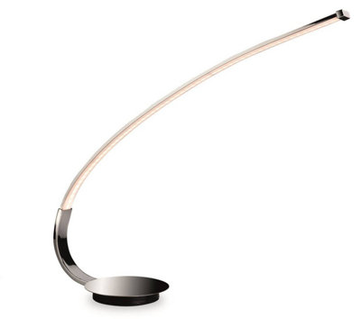 Luminosa Ing Luminosa Arco Led 1 Table Lamp Chrome Light