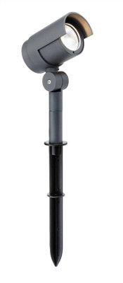 Luminosa Lighting Luminosa Led 1 Light Outdoor Spike Spot Graphite Ip65 from B&Q