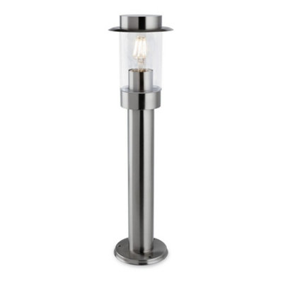 Luminosa Lighting Light Luminosa Ing Luminosa Darwin Outdoor Bollards Stainless Steel Ip44, E27