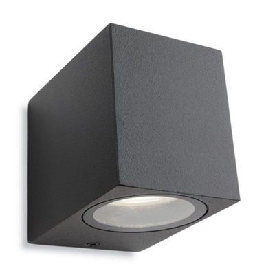 Luminosa Lighting Luminosa Dune Outdoor Down Light Graphite Ip44Gu10 from B&Q