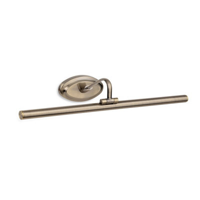 Luminosa Lighting Luminosa Led Modern Picture Light 560mm Antique Brass from B&Q