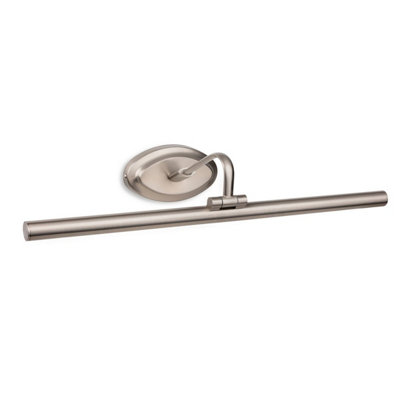 Luminosa Lighting Luminosa Led Modern Picture Light 560mm Brushed Steel from B&Q