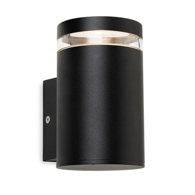 B&Q -  Luminosa Pedro Single Wall Black Ip44