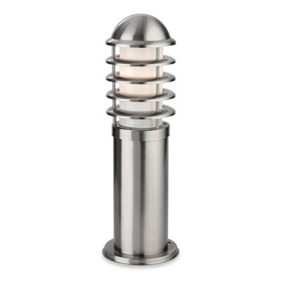 B&Q -  Luminosa Penrith Bollard450mm Stainless Steel Ip44