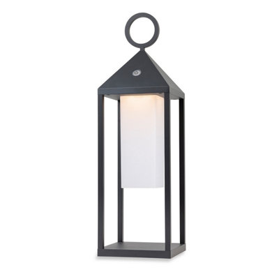 Luminosa Lighting Luminosa Aruba Led Table / Floor Lantern Graphite Ip54 from B&Q