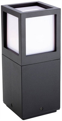 Luminosa Lighting Luminosa Evo Led 1 Light Outdoor Small Bollard Light Graphite Ip54 from B&Q