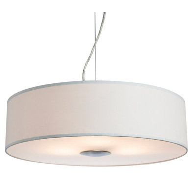B&Q -  Luminosa Madison 3 Light Round Ceiling Pendant CreamE27
