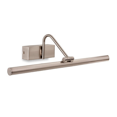 Luminosa Lighting Luminosa Led 1 Light Picture Wall Light Brushed Steel from B&Q