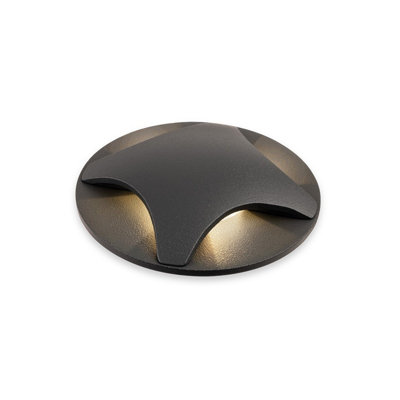 Luminosa Lighting Luminosa Firstlight Mini Driveover4 Way Graphite 3W Led 23Lm 3000K Ip65 from B&Q