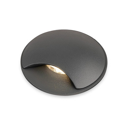 Luminosa Lighting Luminosa Firstlight Mini Driveover1 Way Graphite 3W Led 16Lm 3000K Ip65 from B&Q