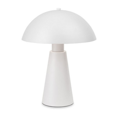 Luminosa Lighting Luminosa Crown Dome Table Lamp White 1Xe27 from B&Q