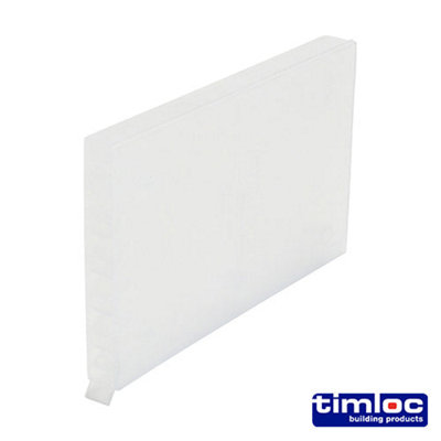 Timco Timloc Cavity Wall Weep Vent Clear65 X 10 X 100mm from B&Q