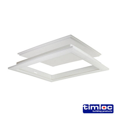 Timco Timloc Loft Access Door Drop-In White562 X 665mm from B&Q