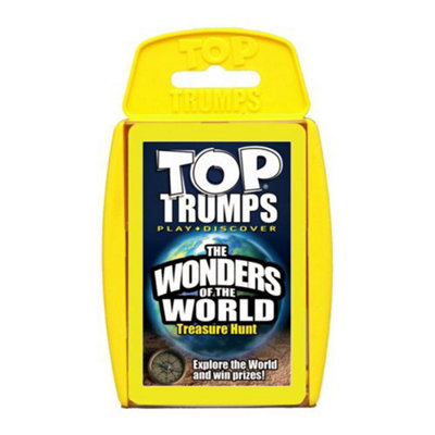 Winning Moves Wonders Of The World - Top Trumps Classics - Brand New And Sealed