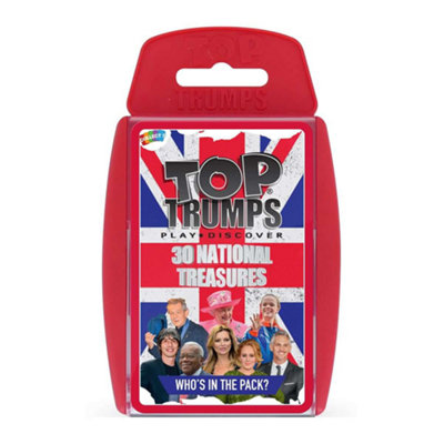 Winning Moves Top Trumps - National Treasures - Brand New And Sealed
