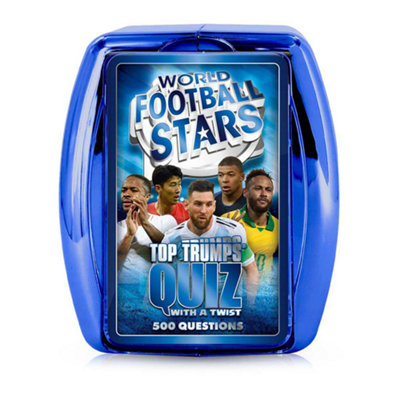 Winning Moves World Football Stars Top Trumps Quiz - Brand New And Sealed