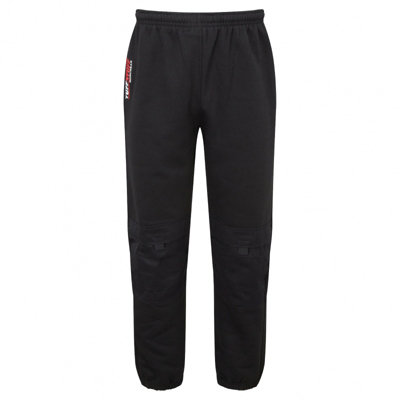 Tuffstuff Fleece Jogger Work Pants Black Jogging BottomsS from B&Q