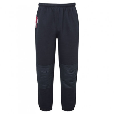 Tuffstuff Fleece Jogger Work Pants Navy Jogging BottomsL from B&Q