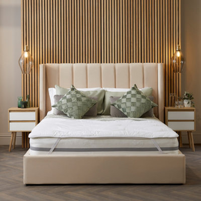 Snuggledown Luxurious Hotel Anti Allergy Mattress Topper 5Cm