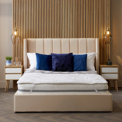 Snuggledown Luxurious Hotel 5Cm Temperature Regulating Mattress Topper