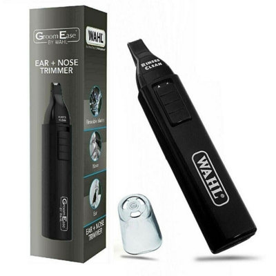 Wahl Nose Ear Hair Trimmer Battery Operated Cordless Compact Hygienic Blades from B&Q