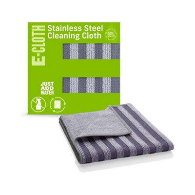 E-Cloth Stainless Steel Microfibre Cloth Chemical Free Just Add Water from B&Q