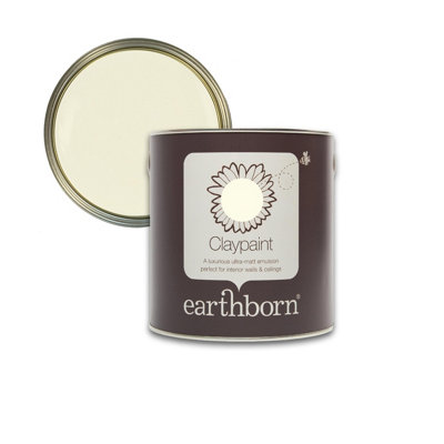 Earthborn Claypaint LemonyUltra Matt5L from B&Q