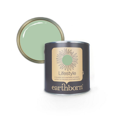 Earthborn Lifestyle CricketDurable Eco Friendly Emulsion Paint2.5L from B&Q