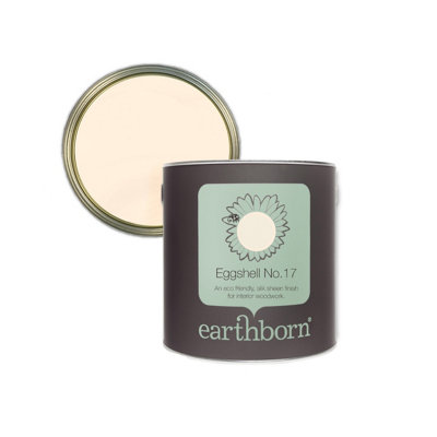 Earthborn Eggshell No. 17 Ballet ShoeEco Friendly Water Based Wood Work And Trim Paint750Ml from B&Q