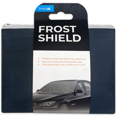 Simply Frost Shield Protect Windscreen Snow Ice Frozen Cover Car Van from B&Q