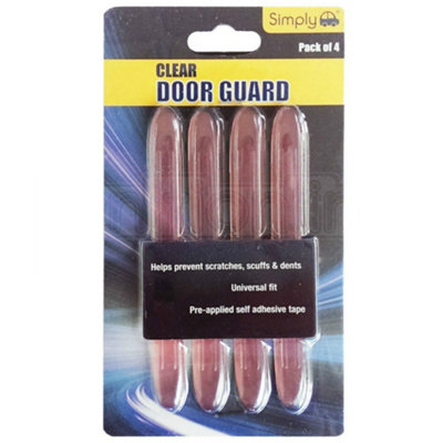 Simply Clear Door Guards (Pack Of 4) from B&Q