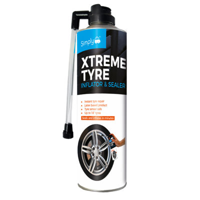 Simply Car Tyre Seals Inflates Instant Sealant Inflator Puncture Weld Repair 500Ml from B&Q
