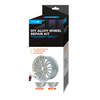 Car Silver Alloy Wheel Rim DIY Scratch Scuff Repair Kit Professional Easy To Use - Image 4