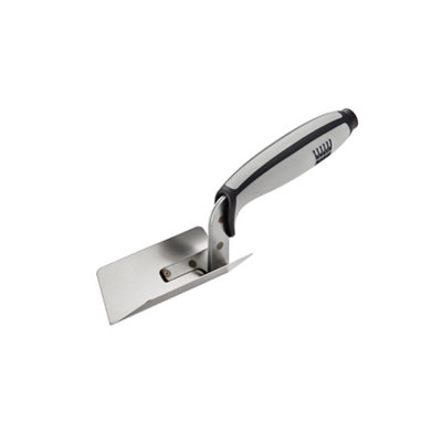 Ragni Stainless Steel Skinny Internal Corner Trowel 108mm X 38mmR65351S from B&Q