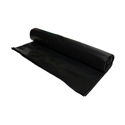 Timco Damp Proof Membrane Black4M X 25M / 250 Microns from B&Q