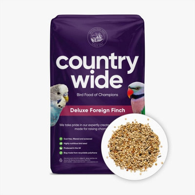 Countrywide Deluxe Tropical Foreign Finch 20Kg from B&Q