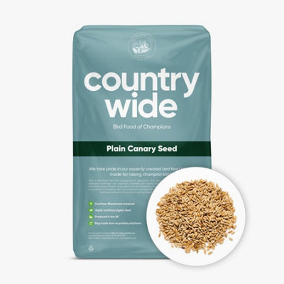 B&Q Countrywide Plain Canary Seed 20Kg