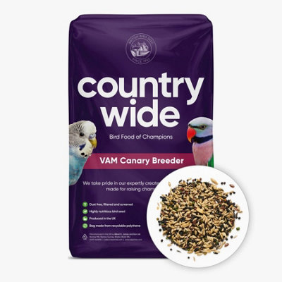 Countrywide Breeders Canary & Vam Pellets 20Kg from B&Q
