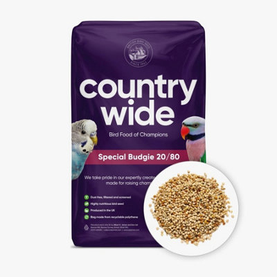 Countrywide Special Budgie 20/80 Mix 20Kg from B&Q