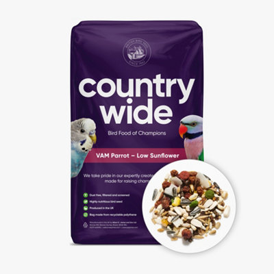 Countrywide Vam ParrotLow Sunflower 12.5Kg from B&Q