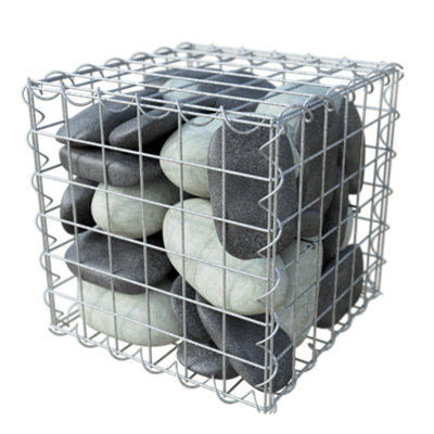Apollo Gardening Galvanised Steel Wire Gabion Kit(H)30Cm X (L)30Cm from B&Q
