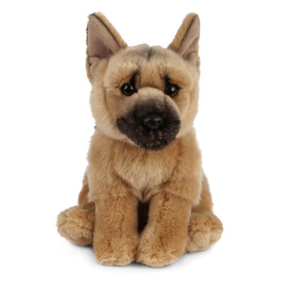  - Living Nature German Shepherd Soft Toy Fluffy Dog Animal Gift For Kids 21 Cm