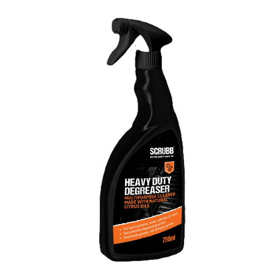 Scrubb Heavy Duty Degreaser 750Ml Trigger Spray G42Sc T75 from B&Q