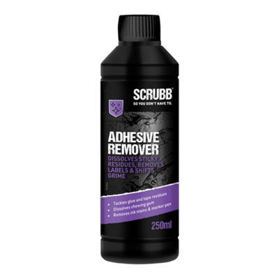 Scrubb Adhesive Remover250Ml from B&Q