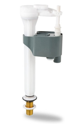Navigator 1/2" Toilet Fill Valve Wras Approved Cistern Fill Valve Adjustable Toilet Inlet Valve Bottom Entry Brass Thread 5 Year Guarantee from B&Q