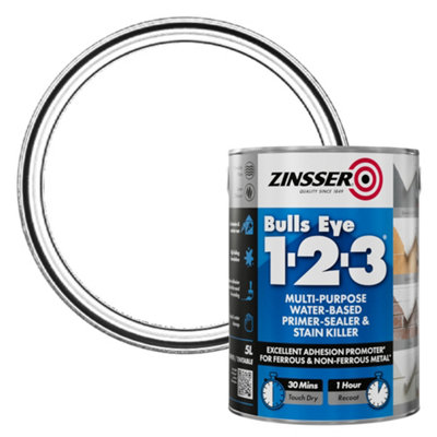 Zinsser White Bulls Eye 1-2-3 Primer & Sealer 5 L Zn7040001a1 - Image 13