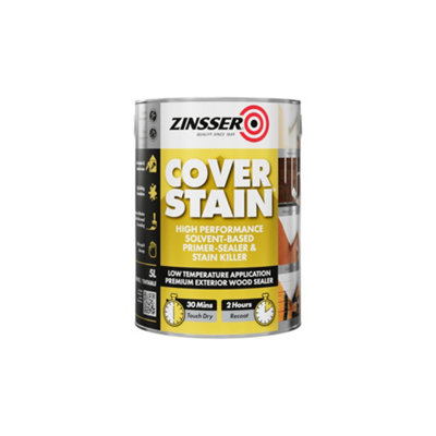ZINSSER COVER STAIN PRIMER SEALER INTERIOR AND EXTERIOR  5L - Image 6